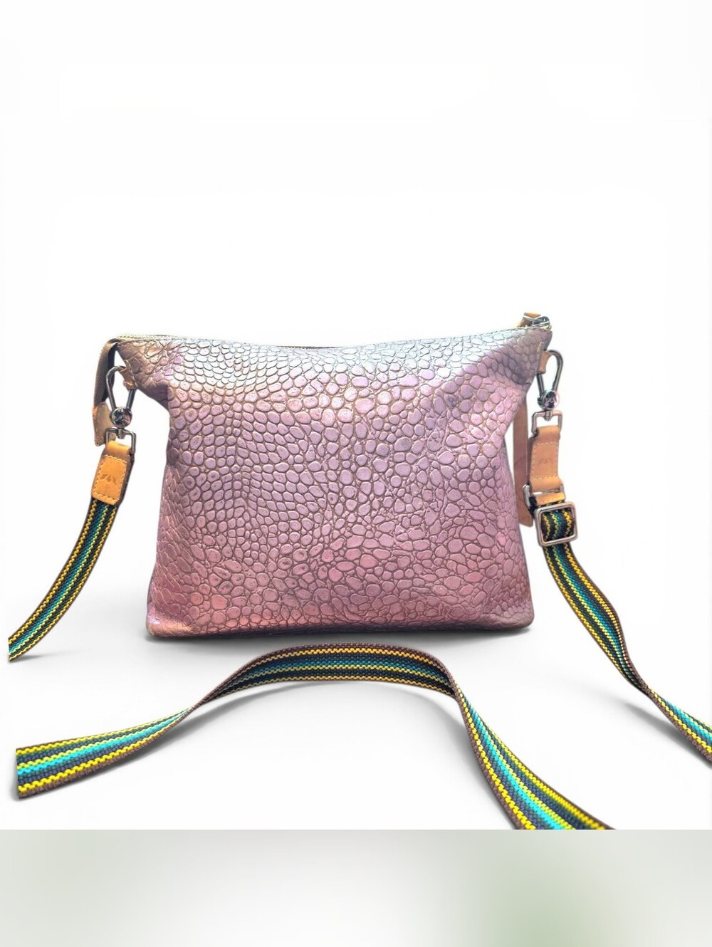 Rare Consuela Lilac Downtown Lulu Bag w/Boho Crossbody - Picture 4 of 7